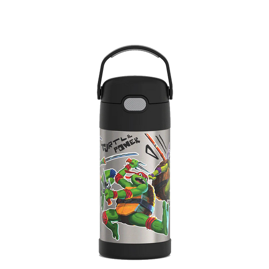12oz FUNtainer® Water Bottle Teenage Mutant Ninja Turtles