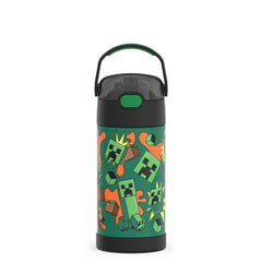 12oz FUNtainer® Water Bottle Minecraft
