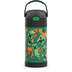 12oz FUNtainer® Water Bottle Minecraft