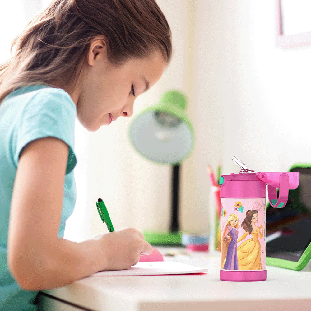 12oz FUNTAINER® WATER BOTTLE DISNEY PRINCESS