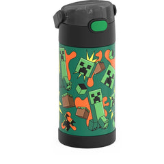 12oz FUNtainer® Water Bottle Minecraft
