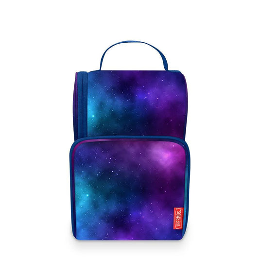 Tween Dual Lunch Box Galaxy Navy/purple
