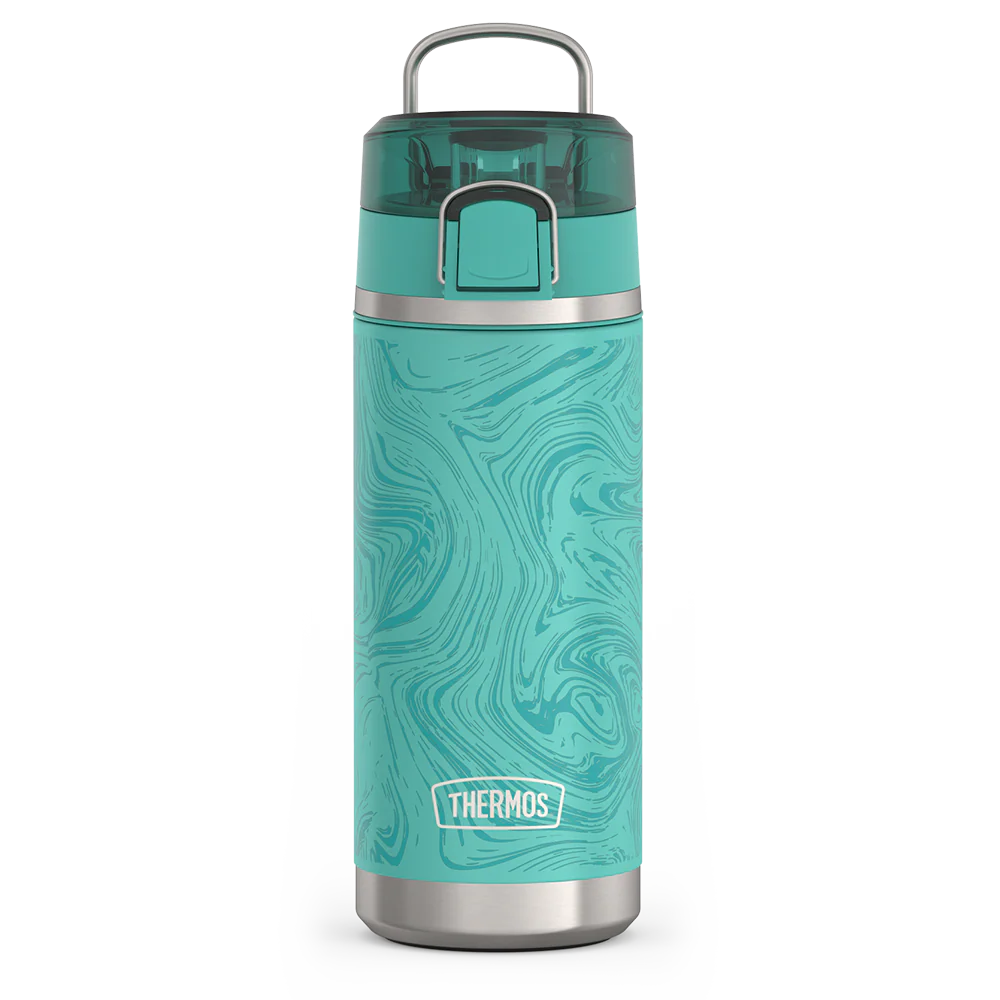 18oz Icon™ Kids Water Bottle With Spout Lid - Marble