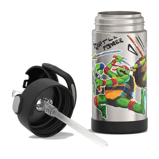 12oz FUNtainer® Water Bottle Teenage Mutant Ninja Turtles