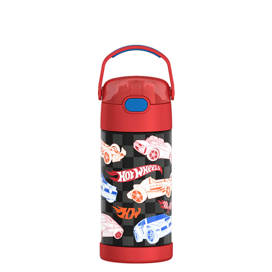 12oz FUNTAINER® WATER BOTTLE HOT WHEELS™