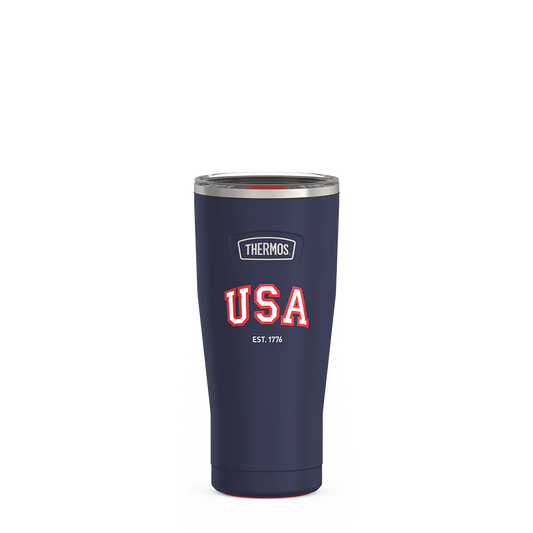 24oz ICON™ TUMBLER WITH SLIDE LOCK LID - NAVY USA