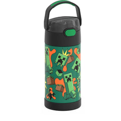 12oz FUNtainer® Water Bottle Minecraft