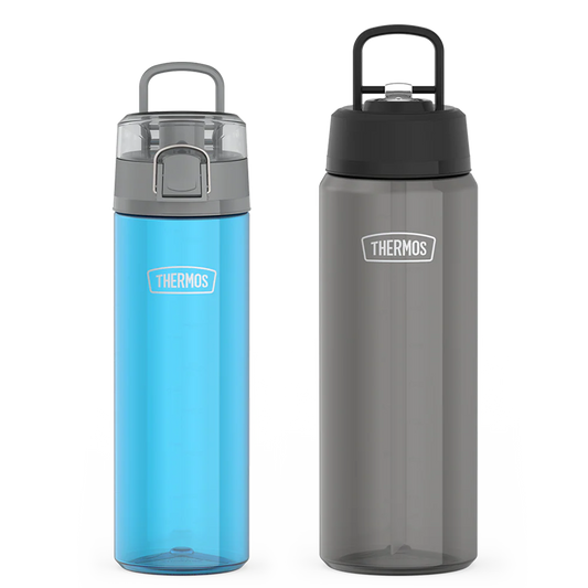 26oz Spout Lid & 32oz Straw Lid Tritan™ Water Bottle Bundle - Teal & Smoke